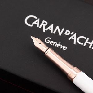 <strong>CARAN</strong> DACHE for Delman Lyman Fine Ink Fountain <strong>Pen</strong> Imported High-end Business <strong>Gold</strong>-<strong>plated</strong> Exquisite Retro Adult Office Gift - Product Image 4