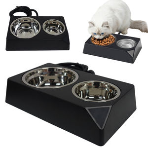 Constante Temperatuur Honden Winter Voerbak Met Led Opslag Waterdicht Milieuvriendelijk Indoor Kwaliteit 304 Roestvrij Staal - Product Image 1