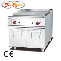 Cuisinière à gaz commerciale OEM à 4 brûleurs, fourneau de cuisson industriel en acier inoxydable, style four, autonome, gaz naturel GPL