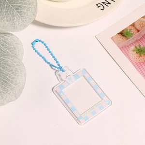Porte-clés personnalisé en acrylique transparent à insérer avec photo, à faire soi-même - Product Image 3