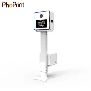 Phoprint tela sensível ao toque foto impressão selfie foto cabine máquina para festa