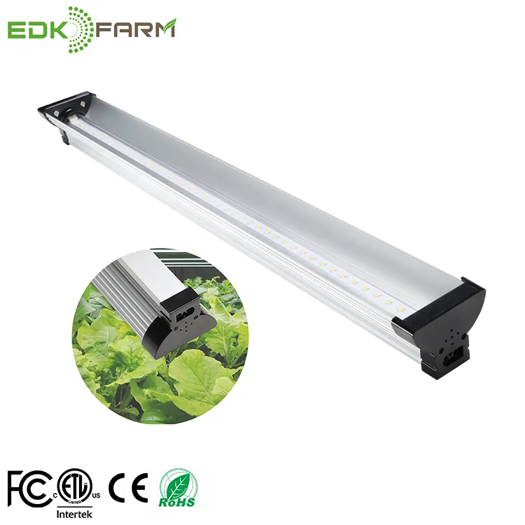 Microgreen Biji Hidroponik Perlengkapan Wastafel Panas Indoor Tumbuh Sistem Full Spectrum Led Grow Light Bar