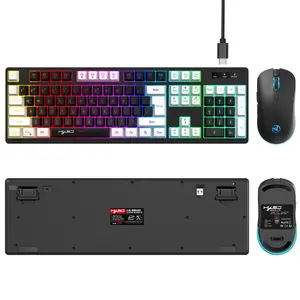 Best price of ODM Comfortable Hand Feeling professional IC Compact 1600DPI gaming keyboard and mouse wireless