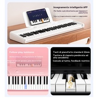 TERENCE TS04 Home Piano, Electronic Keyboard Piano with Standard Piano Keys for Practice