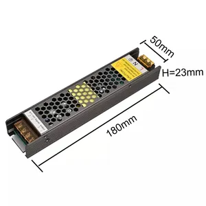 Transformadores AC DC superfinos de 220V a 12V 24 V fuente de alimentación conmutada 12 24 V voltios 60W 100W 200W 300W 400W A/D para tira LED