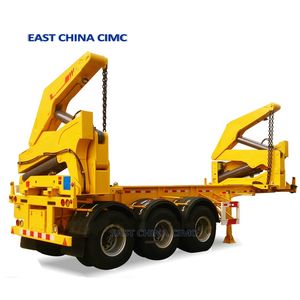 مقطورة حاوية 20 قدمًا و 40 قدمًا مقطورة رافعة جانبية CIMC للبيع - Product Image 6