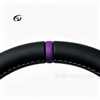 Volant de direction haut de gamme SYX personnalisé en cuir véritable, adapté aux voitures Porsche Macan 971, 991, 992, Panamera, 718 et Taycan