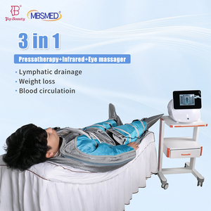 Appareil de pressothérapie professionnel 3-en-1 avec bottes de compression intégrale et masseur à air pour la récupération sportive - Product Image 2