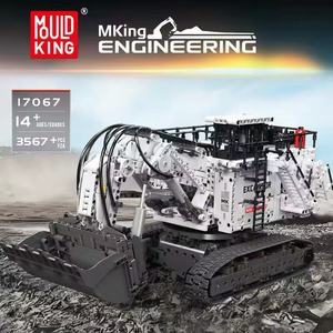 MOULD <span class=keywords><strong>KING</strong></span> 17067 Giocattoli Tecnici Auto, Escavatore Cingolato Motorizzato 6060 con APP e RC, Set di Costruzioni per Bambini - Product Image 2