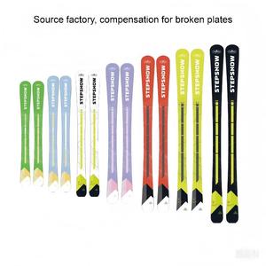 Ensemble de skis tout-terrain 2025 avec fixations pour adultes, noyau en bois avec couche de carbone pour la stabilité et la puissance - Product Image 6
