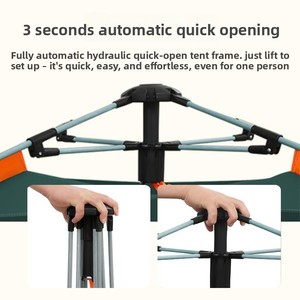 <span class=keywords><strong>Tenda</strong></span> da Campeggio Doppio Strato in Tessuto Oxford per Esterni, Automatica, Ispessita, Antipioggia, Pieghevole, Universale per Quattro Stagioni, per Picnic - Product Image 2