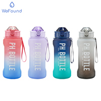 Offre Spéciale étanche et sans Bpa pour bouteille d'eau de marqueur de temps motivationnel en plastique Offi