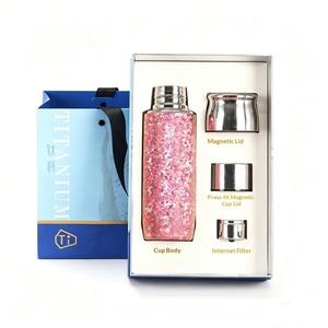 Pure Titanium Vacuum Insulated Bullet Shape Travel <b>Mug</b> Magnetic Lid <b>Tea</b> <b>Infuser</b> Thermal Flask 6 12 Hours Heat Retention - Product Image 5