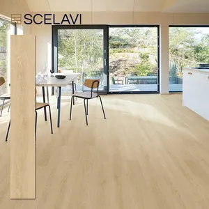 Pavimento di lusso in vinile fornitore di pavimenti in legno 8Mm di spessore impermeabile Piso Vinilico autoaderibile Spc