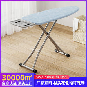 Planche à repasser verticale Anfeng, rectangulaire, pliable, de type sur pied, en tissu polyester, avec accessoire fer à repasser électrique - Product Image 5