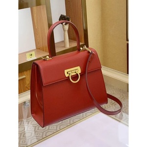 Sac bandoulière femme en PU style rétro français B650023YO, sac à main élégant avec boucle fer à cheval, design raffiné pour femme - Product Image 4