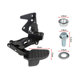 Marchepied arrière de remplacement pour Dodge Ram 1500 DT 19-22 à double échappement, marchepied de pare-chocs rétractable 82215289AG 82215289AF 82215289AH - Product Image 2