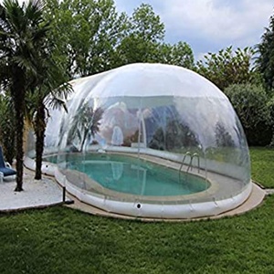 Durable <strong>Pvc</strong> Inflatable <strong>Pool</strong> Cover Portable Transparent Inflatable Bubble Dome Inflatable <strong>Swimming</strong> <strong>Pool</strong> Tent <strong>Pool</strong> Accessories - Product Image 4