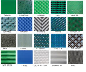 Mesin cetak tahan aus sabuk konveyor <span class=keywords><strong>PVC</strong></span> hijau datar halus - Product Image 5