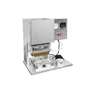 Aluminum Film Small Can Tea Bag Packaging Machine Aluminum <b>Foil</b> Sealing Cup Machinery Plastic Cup Heat Press Sealing Machine - Product Image 2
