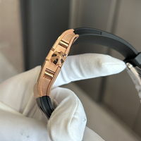 Montre mécanique pour homme de haute qualité, ultra-fine 7,8 mm, boîtier en titane, montre mécanique automatique, montre étanche.