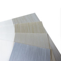 Nouveauté Rembourrage Respirant Anti-Poussière Protection Double Filtre Tissu Doux Résistant aux UV Double Couche Zebra Blind Tissu