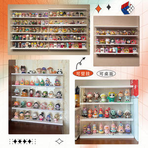 ชั้นอะคริลิคใสทันสมัยสำหรับตู้เก็บของเล่นเลโก้โมเดลฟิกเกอร์กล่องปริศนาตัวต่อพลาสติก - Product Image 5