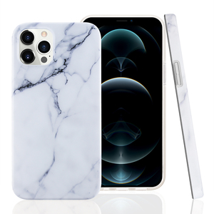 Per il <span class=keywords><strong>iPhone</strong></span> di Apple <span class=keywords><strong>12</strong></span> mini/ <span class=keywords><strong>12</strong></span>/<span class=keywords><strong>12</strong></span> pro /<span class=keywords><strong>12</strong></span> pro max TPU del telefono mobile di marmo bianco caso 6.7 ''antiurto - Product Image 1