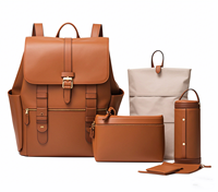 Sac à dos de voyage pour maman avec plusieurs poches, fabriqué par le fabricant OEM, avec matelas à langer et sangles pour poussette, pour garçons et filles
