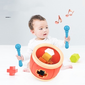 Vente en gros de tambours multifonctionnels pour enfants, tambours à claquettes pour bébés, jouets musicaux, instruments de musique éducatifs pour enfants - Product Image 2