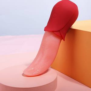 AIERSHA Fabrikpreis Erwachsenen Sexprodukt Vibrator Echter Zungenleck Sexspielzeug Frauen Klitorismassage - Product Image 1