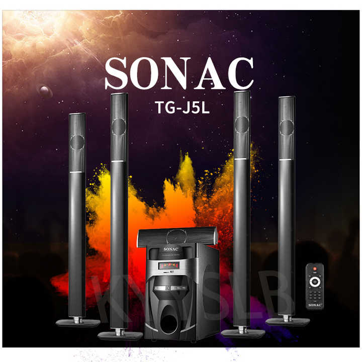 KYYSLB Wireless Subwoofer Blueteeth 5.1 Home Theater System Set TV ...