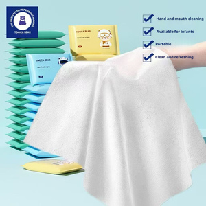 Toallitas de Limpieza Domésticas Extra Suaves y Ecológicas, No Tejidas, para Bebés, Marca OEM, para Uso en Manos, Boca y Nariz - Product Image 6