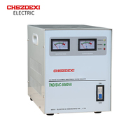 Monophasé AC 120V-230V SVC 5KVA-20KVA Cuivre Servo Moteur Automatique Régulateur De Tension Stabilisateur