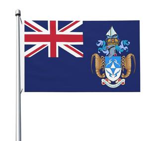 Drapeau <span class=keywords><strong>de</strong></span> <span class=keywords><strong>l</strong></span>'île <span class=keywords><strong>de</strong></span> la Terre <span class=keywords><strong>de</strong></span> Sainte-Georgie, drapeau extérieur personnalisé 3x5 pieds, bannière imprimée simple face, design personnalisé, drapeau <span class=keywords><strong>de</strong></span> bienvenue pour jardin - Product Image 6