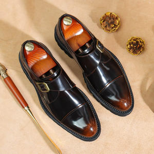 Chaussures plates décontractées et habillées pour hommes en cuir véritable respirant, légères, antidérapantes, idéales pour les affaires et les mariages en extérieur - Product Image 2