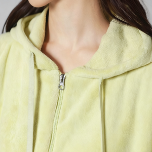 <span class=keywords><strong>Pigiama</strong></span> da donna <span class=keywords><strong>in</strong></span> <span class=keywords><strong>pile</strong></span> di corallo spesso e ispessito <span class=keywords><strong>taglie</strong></span> <span class=keywords><strong>forti</strong></span> con cappuccio abbigliamento per la casa <span class=keywords><strong>in</strong></span> flanella traspirante - Product Image 3