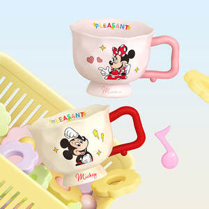 Mug en céramique Mickey Mouse avec poignée, design cartoon, pour café, thé, petit-déjeuner, cadeau pour couple, printemps 2025 - Product Image 3