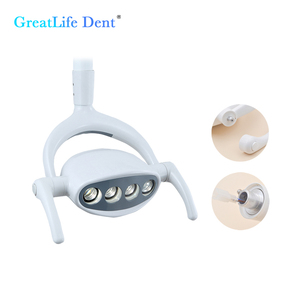 Lampe opératoire dentaire LED Greatlife <span class=keywords><strong>Dent</strong></span> pour fauteuil dentaire, 4 ampoules LED, éclairage dentaire - Product Image 3