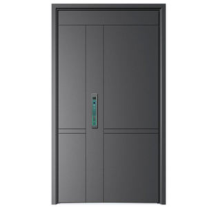 Puertas de acero metálicas de seguridad a prueba de calor Nuevo diseño Precio barato - Product Image 1