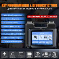 Programador de Llaves de Auto X70PAD-SH4, Herramienta de Diagnóstico Automotriz con Pantalla LCD, CAN FD, DOIP, OBD Integrados, 1 Año de WiFi