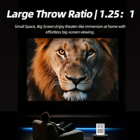 Projecteur intelligent WJ.Y3 1080P HD Système Android 9.0 Son intégré Prise en charge du décodage 4K