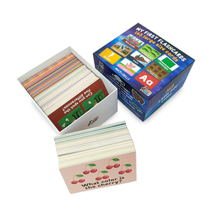 Cartes Flash d'<span class=keywords><strong>Apprentissage</strong></span> Précoce en Papier Durable Personnalisées 165 Pièces Grande Taille Mon Premier Ensemble de Cartes Flash pour Tout-Petits - Product Image 1