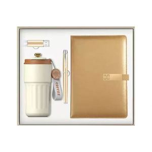 Ensemble de stylo, carnet et tasse à café personnalisés Maxfree avec logo, accessoires de bureau, cadeau d'entreprise avec valeur promotionnelle - Product Image 3