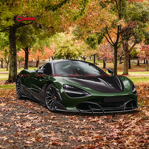 Jupes latérales en fibre de carbone sèche style TC pour McLaren 720S, jupes latérales, spoiler latéral, pièces de modification automobile - Product Image 4