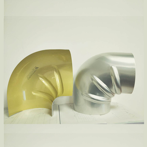 Gaine en aluminium de qualité supérieure pour l'isolation des raccords de tuyauterie, revêtement sans soudure, <span class=keywords><strong>protection</strong></span> thermique améliorée - Product Image 4