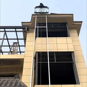 Mini-grue de levage portable pour matériaux de construction 2m-6m, treuil de sécurité, petit élévateur de plateforme, élévateur de système solaire, élévateur à échelle - Product Image 6