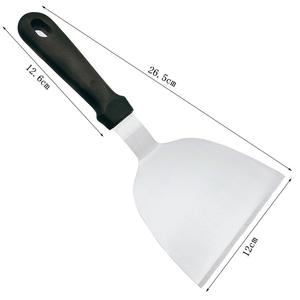 ชุดอุปกรณ์แผ่นเหล็กด้านบนแบนสำหรับแคมป์เชฟ,ชุดแผ่นเหล็ก14ชิ้นพร้อมแผ่นโลหะไม้พายแผ่นเหล็กที่ขูดวงแหวนไข่ชุดเครื่องมือสำหรับบาร์บีคิว - Product Image 6