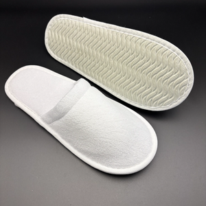 Pantuflas Desechables Económicas para Hombre, Modelo para Hotel, Punta Cerrada, <span class=keywords><strong>Material</strong></span> de Felpa, Suaves, Duraderas y Cómodas para Adultos y Niños - Product Image 5