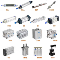 Gamme de cylindres pneumatiques MA MAL DSNU CQSB MHZ SRC OSP – Cylindres à air de tous types pour l'exportation – Qualité industrielle pour fabricants